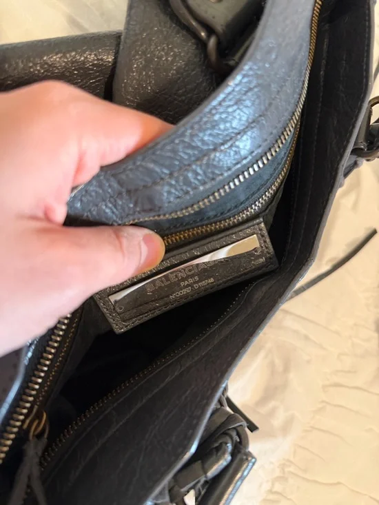 SOLD - Balenciaga Grey (ANTHRACITE) City Bag - Vintage - Picture 13 of 16
